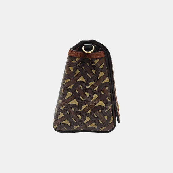Crossbody Bag Coated Canvas Multicolor