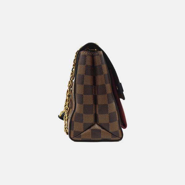 VAVIN PM Damier Ebene Coated Canvas Brown
