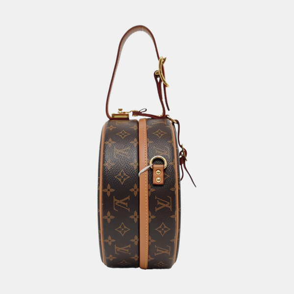 BOITE CHAPEAU PM Monogram Coated Canvas Brown