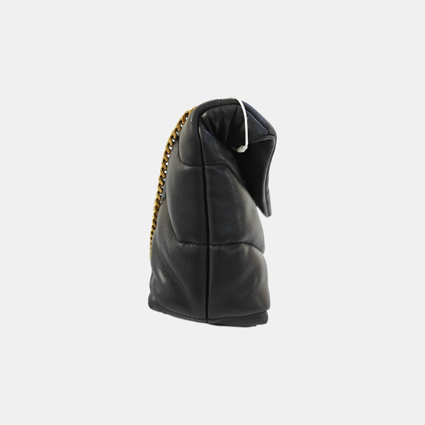 PUFFER Quilted Lambskin Black