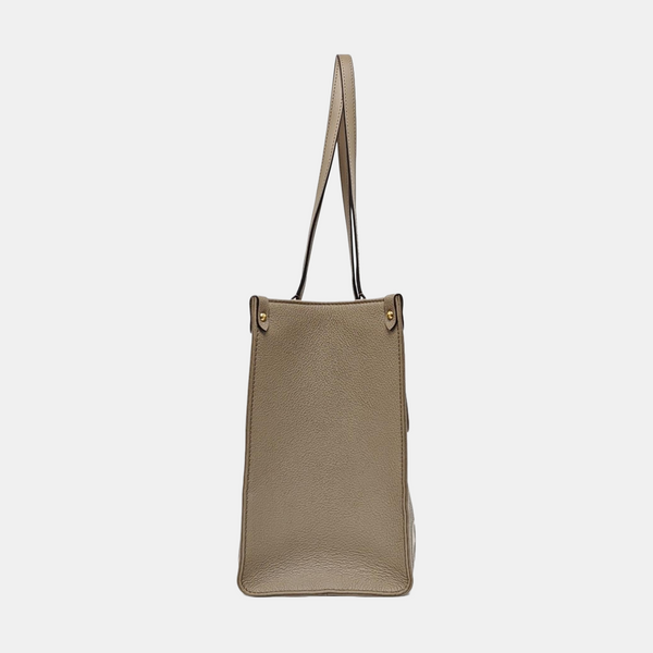 ONTHEGO MM Monogram Calfskin Gray