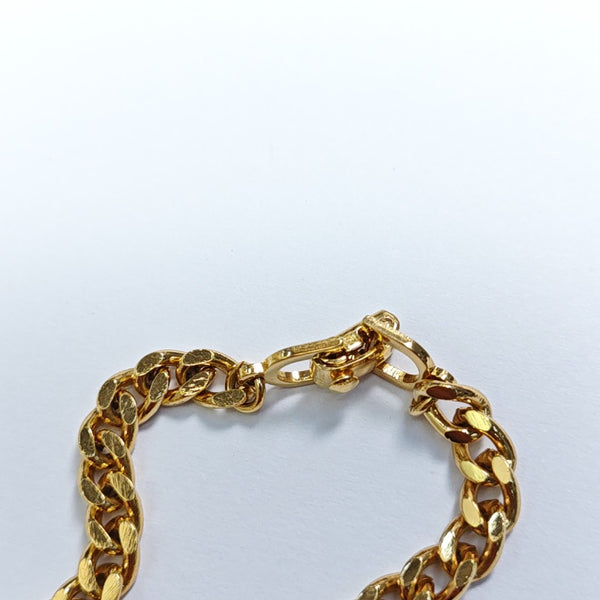 Petit CD Metal Gold Bracelet