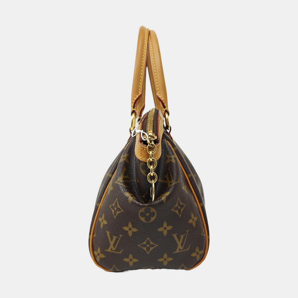 SEGUR Monogram Coated Canvas Brown