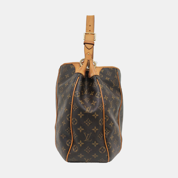 GALLIERA GM Monogram Coated Canvas Brown