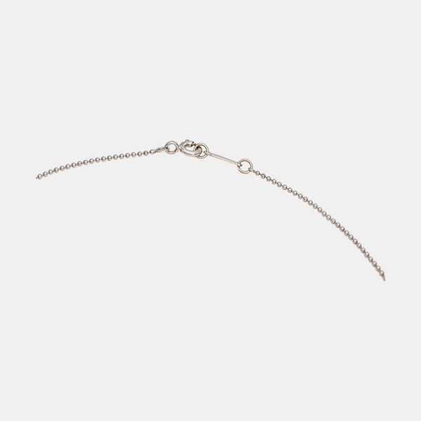 Tiffany Keys 18k White Gold Silver Necklace