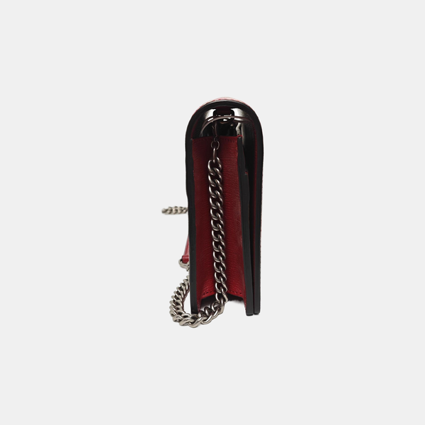 Calfskin Shoulder Bag Red