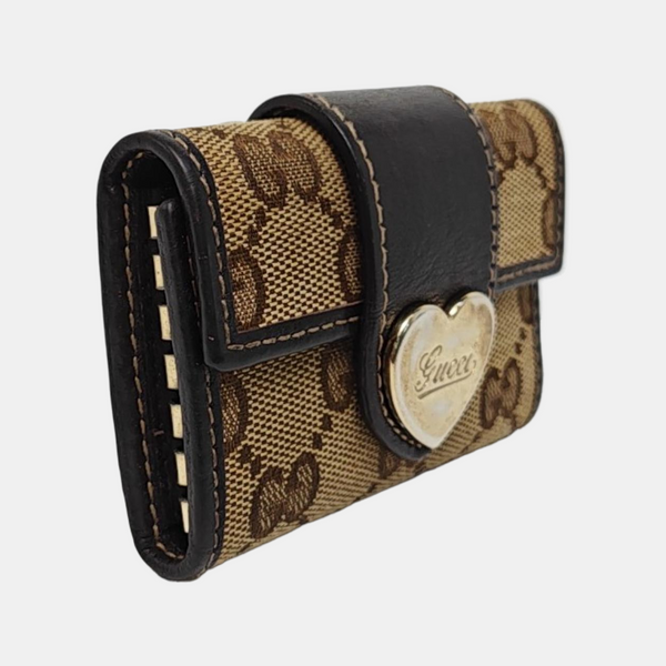 Monogram Canvas Wallet Brown