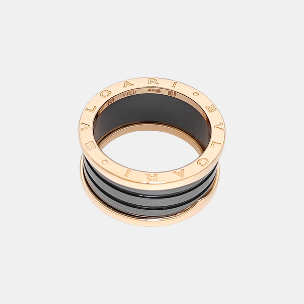 B.ZERO1 18k Rose Gold Ring EU 63