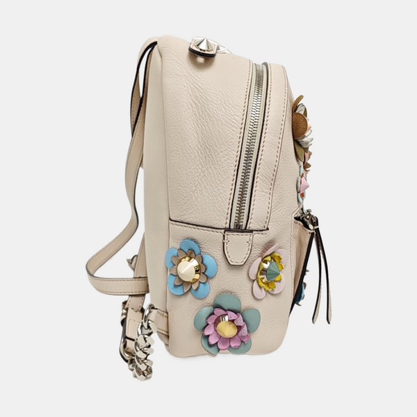 Calfskin Backpack White