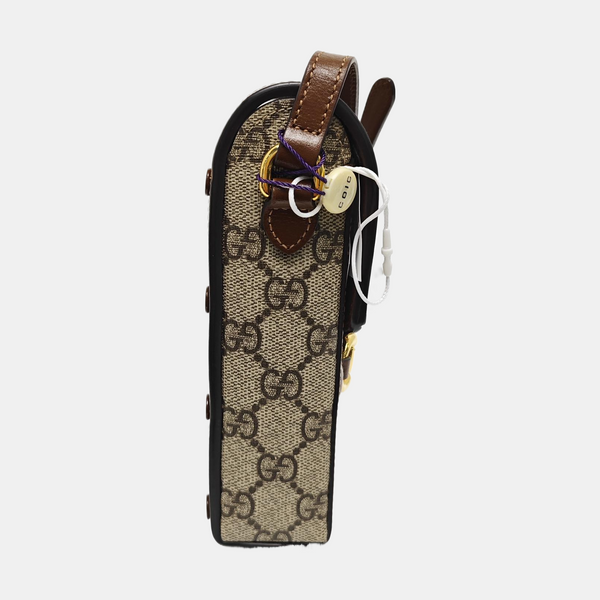 Horsebit 1955 Mini Coated Canvas Beige
