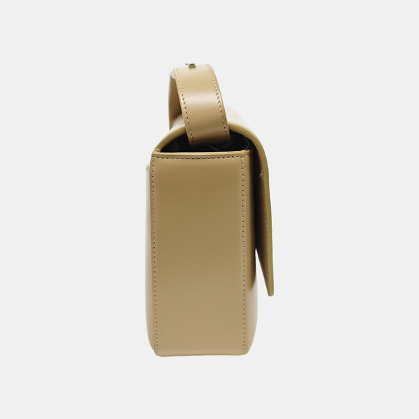 Calfskin Shoulder Bag Medium Beige