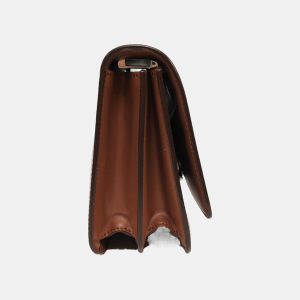 TB Small Calfskin Brown