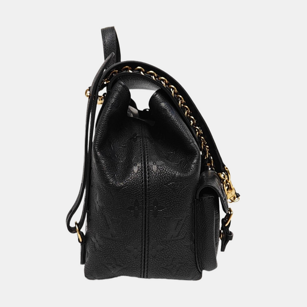 BACKUP Monogram Calfskin Black