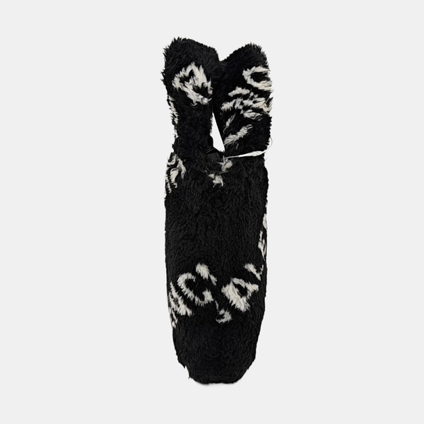 Fabric Shoulder Bag Black