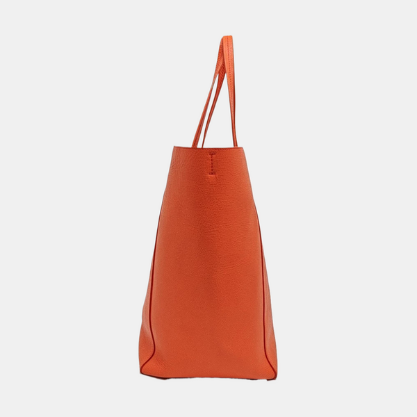 VERTICAL CABAS Small Calfskin Red