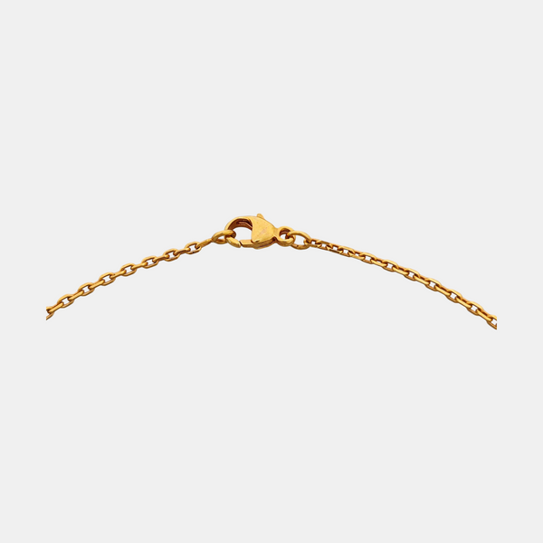 Pop H Metal Gold Necklace