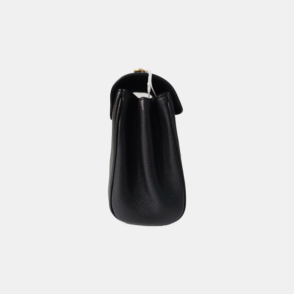 Authenticated pre-owned 16 Teen Calfskin Black - Shoulder Bag at Looply