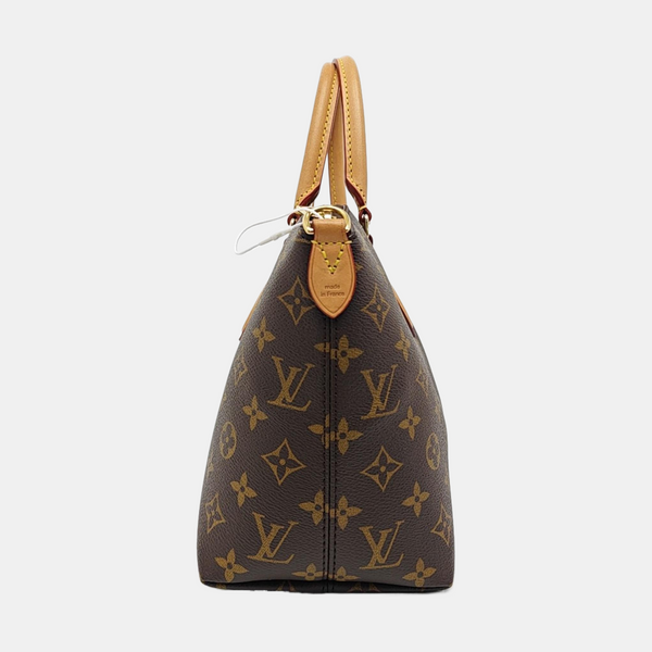 BOETIE PM Monogram Coated Canvas Brown