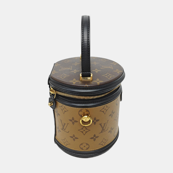 CANNES PM Monogram Coated Canvas Brown