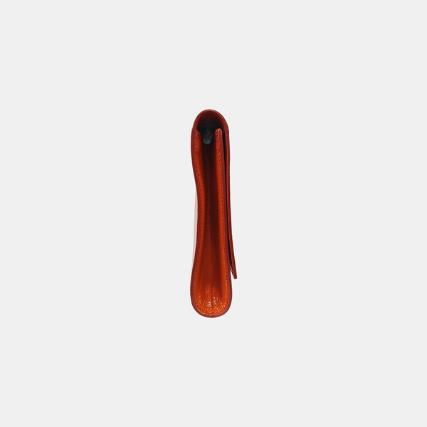 BELLE JOUR Quilted Patent Leather Orange