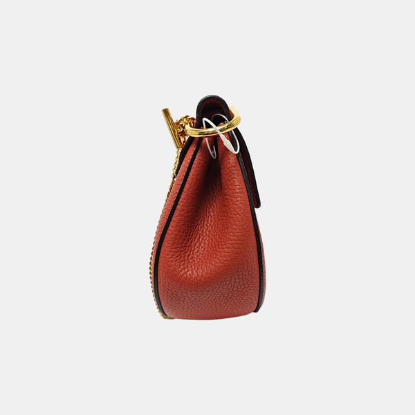 Drew Medium Calfskin Red