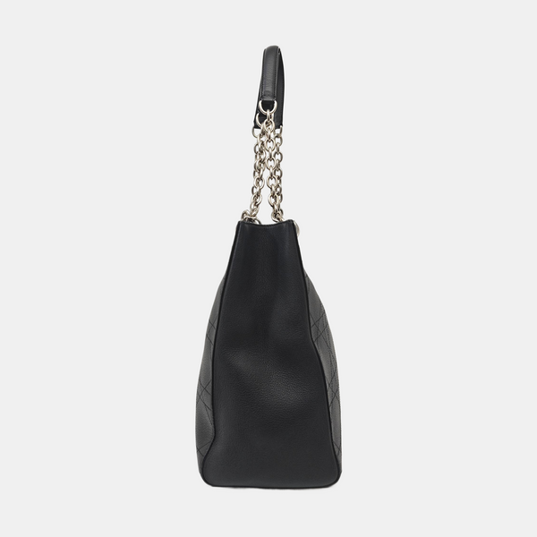 Nwts Ultra Med Quilted Calfskin Black
