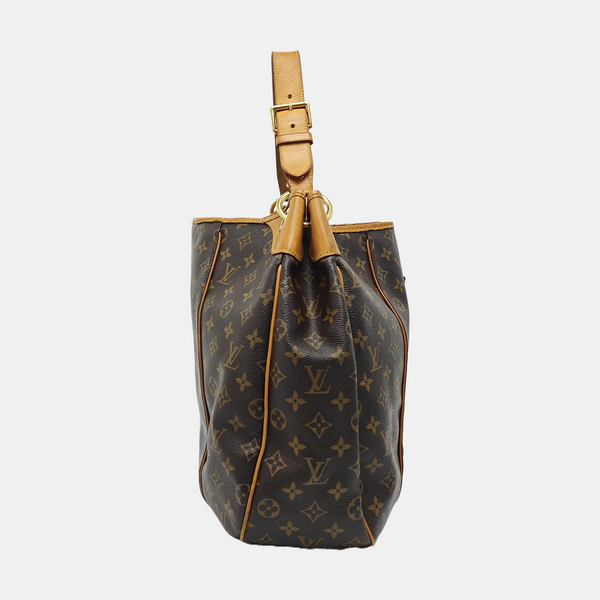 GALLIERA GM Monogram Coated Canvas Brown