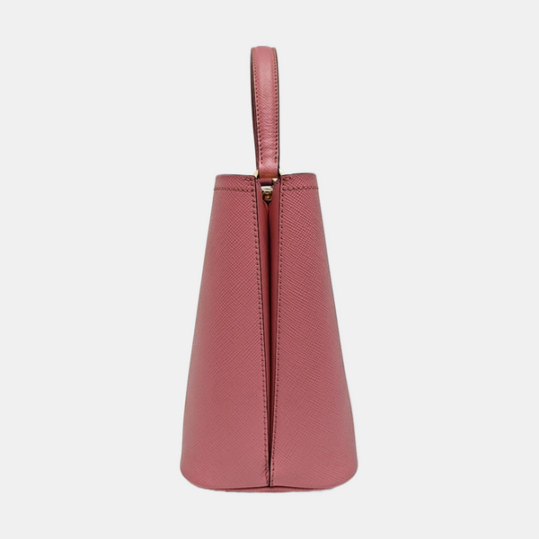 Panier Medium Calfskin Pink