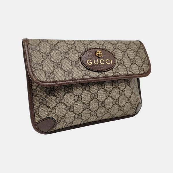 Neo Vintage Monogram Coated Canvas Beige