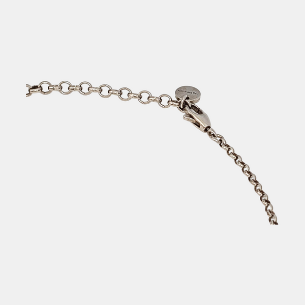 Interlocking G 925 Sterling Silver Necklace