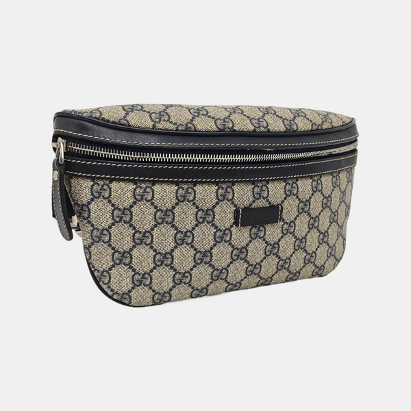 Print Monogram Canvas Black