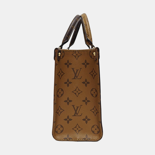 ONTHEGO PM Monogram Coated Canvas Brown