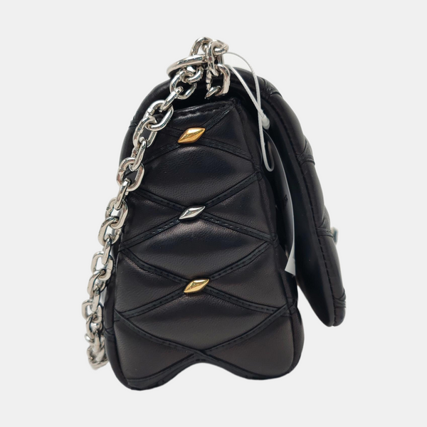 GO-14 Quilted Lambskin Black