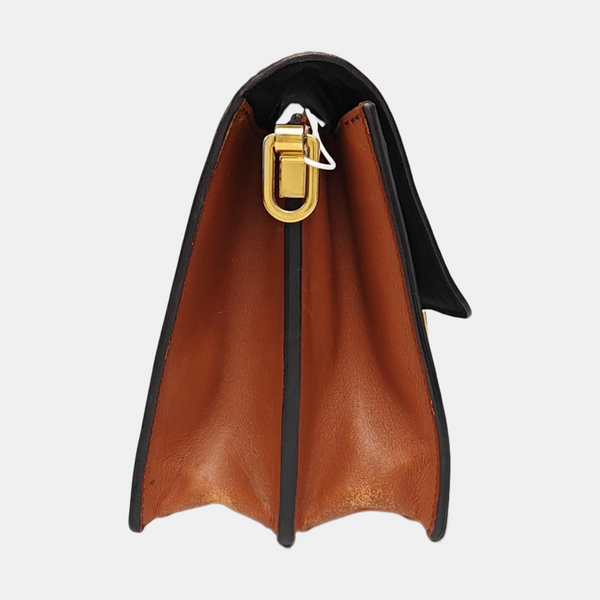 DAUPHINE MM Monogram Coated Canvas Brown