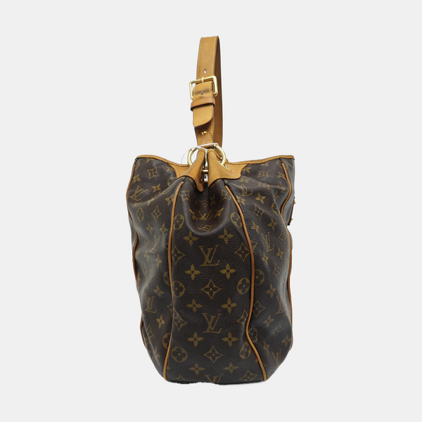 GALLIERA GM Monogram Coated Canvas Brown