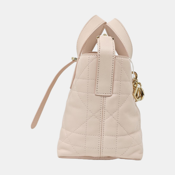 Toujours Nano Cannage Calfskin Pink
