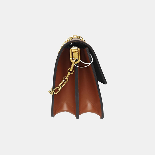 DAUPHINE MM Monogram Coated Canvas Brown