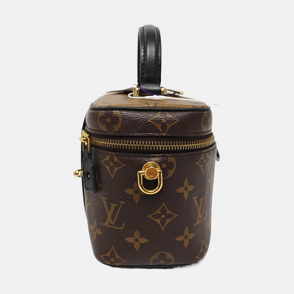 Vanity Chain Pouch Monogram Coated Canvas Brown