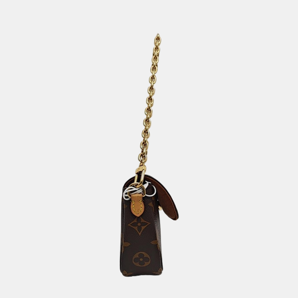 IVY Monogram Coated Canvas Brown
