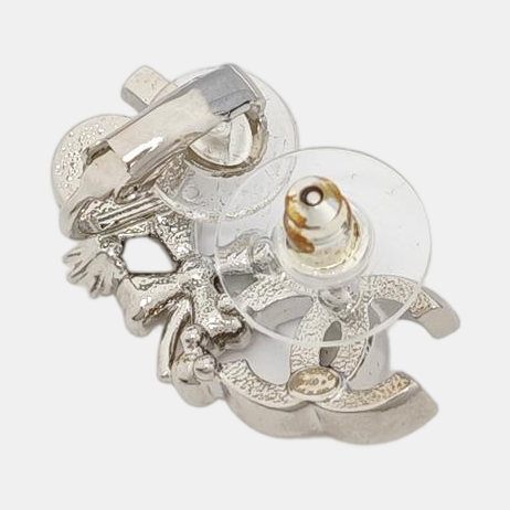 Metal Silver Clip On Earrings