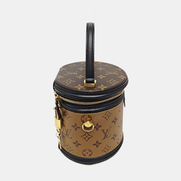 CANNES PM Monogram Coated Canvas Brown