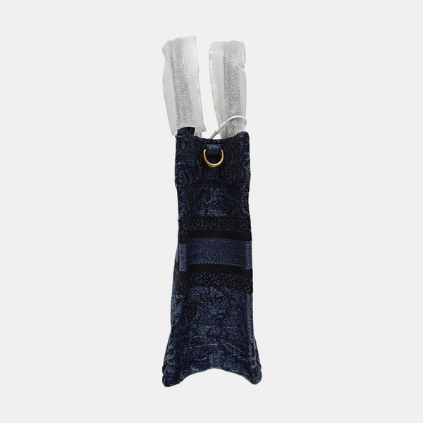 Authenticated pre-owned Book Tote Mini Canvas Blue - Tote Bag at Looply