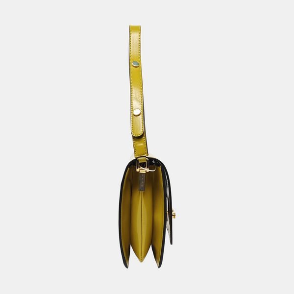 Calfskin Shoulder Bag Yellow