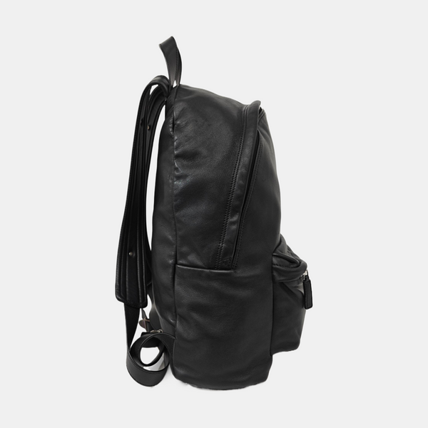 Calfskin Backpack Black