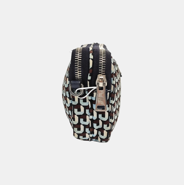 Nylon Shoulder Bag Blue