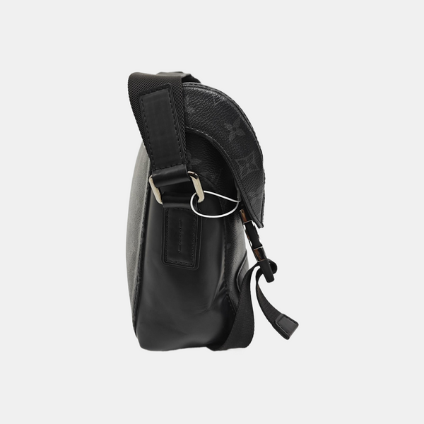 VOYAGER PM Monogram Coated Canvas Black
