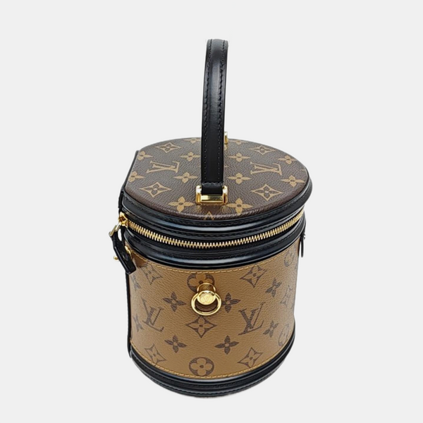 CANNES PM Monogram Coated Canvas Brown