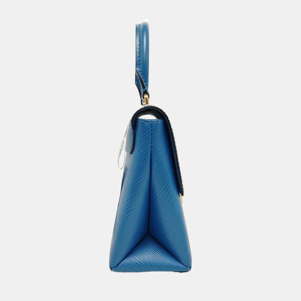 Authenticated pre-owned LOCKY Epi Blue - Shoulder Bag at Looply