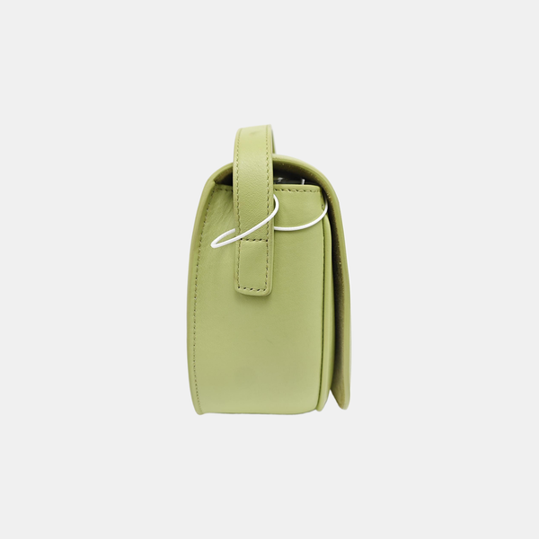 TRIOMPHE Small Calfskin Green