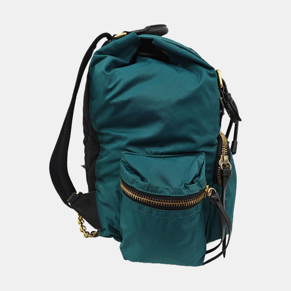 The Rucksack Medium Nylon Blue
